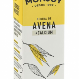 Bebida de avena calcio bio Monsoy 1 litro (Caja 6 unidades)